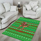Djibouti Christmas Area Rug Santa Riding Camel Palm Trees Camel - African Pride