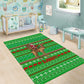 Djibouti Christmas Area Rug Santa Riding Camel Palm Trees Camel - African Pride