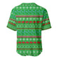 Djibouti Christmas Baseball Jersey Santa Riding Camel Palm Trees Camel - African Pride