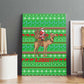 Djibouti Christmas Canvas Wall Art Santa Riding Camel Palm Trees Camel - African Pride