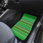 Djibouti Christmas Car Mats Santa Riding Camel Palm Trees Camel - African Pride