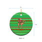 Djibouti Christmas Ceramic Ornament Santa Riding Camel Palm Trees Camel - African Pride