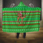 Djibouti Christmas Hooded Blanket Santa Riding Camel Palm Trees Camel - African Pride