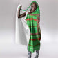 Djibouti Christmas Hooded Blanket Santa Riding Camel Palm Trees Camel - African Pride