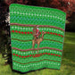 Djibouti Christmas Quilt Santa Riding Camel Palm Trees Camel - African Pride