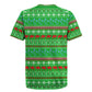 Djibouti Christmas Rugby Jersey Santa Riding Camel Palm Trees Camel - African Pride