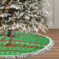 Djibouti Christmas Tree Skirt Santa Riding Camel Palm Trees Camel - African Pride