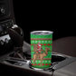 Djibouti Christmas Tumbler Cup Santa Riding Camel Palm Trees Camel - African Pride
