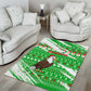Djibouti Christmas Area Rug Santa Eagle Doves Trees and Green Snowflake - African Pride