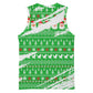 Djibouti Christmas Basketball Jersey Santa Eagle Doves Trees and Green Snowflake - African Pride