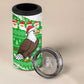 Djibouti Christmas 4 in 1 Can Cooler Tumbler Santa Eagle Doves Trees and Green Snowflake - African Pride
