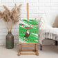 Djibouti Christmas Canvas Wall Art Santa Eagle Doves Trees and Green Snowflake - African Pride