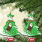 Djibouti Christmas Ceramic Ornament Santa Eagle Doves Trees and Green Snowflake - African Pride