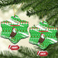 Djibouti Christmas Ceramic Ornament Santa Eagle Doves Trees and Green Snowflake - African Pride