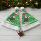 Djibouti Christmas Santa Hat Santa Eagle Doves Trees and Green Snowflake - African Pride