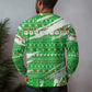 Djibouti Christmas Ugly Christmas Sweater Santa Eagle Doves Trees and Green Snowflake - African Pride