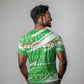 Djibouti Christmas T shirt Santa Eagle Doves Trees and Green Snowflake - African Pride