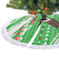 Djibouti Christmas Tree Skirt Santa Eagle Doves Trees and Green Snowflake - African Pride