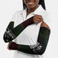 Fannie Lou Hamer Arm Sleeves Im Sick and Tired Quote Design Bold Portrait and Civil Rights Movement Tribute - African Pride
