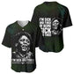 Fannie Lou Hamer Baseball Jersey Im Sick and Tired Quote Design Bold Portrait and Civil Rights Movement Tribute - African Pride