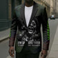 Fannie Lou Hamer Blazer Im Sick and Tired Quote Design Bold Portrait and Civil Rights Movement Tribute - African Pride
