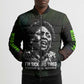 Fannie Lou Hamer Bomber Puffer Jacket Im Sick and Tired Quote Design Bold Portrait and Civil Rights Movement Tribute - African Pride