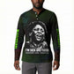 Fannie Lou Hamer Button Sweatshirt Im Sick and Tired Quote Design Bold Portrait and Civil Rights Movement Tribute