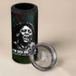 Fannie Lou Hamer 4 in 1 Can Cooler Tumbler Im Sick and Tired Quote Design Bold Portrait and Civil Rights Movement Tribute - African Pride