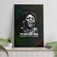Fannie Lou Hamer Canvas Wall Art Im Sick and Tired Quote Design Bold Portrait and Civil Rights Movement Tribute - African Pride