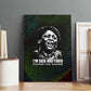 Fannie Lou Hamer Canvas Wall Art Im Sick and Tired Quote Design Bold Portrait and Civil Rights Movement Tribute - African Pride