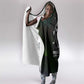 Fannie Lou Hamer Hooded Blanket Im Sick and Tired Quote Design Bold Portrait and Civil Rights Movement Tribute - African Pride