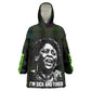 Fannie Lou Hamer Kid Wearable Blanket Hoodie Im Sick and Tired Quote Design Bold Portrait and Civil Rights Movement Tribute - African Pride