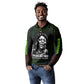 Fannie Lou Hamer Long Sleeve Polo Shirt Im Sick and Tired Quote Design Bold Portrait and Civil Rights Movement Tribute - African Pride