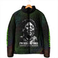 Fannie Lou Hamer Padded Jacket Im Sick and Tired Quote Design Bold Portrait and Civil Rights Movement Tribute - African Pride