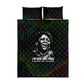 Fannie Lou Hamer Quilt Bed Set Im Sick and Tired Quote Design Bold Portrait and Civil Rights Movement Tribute - African Pride