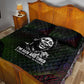 Fannie Lou Hamer Quilt Bed Set Im Sick and Tired Quote Design Bold Portrait and Civil Rights Movement Tribute - African Pride
