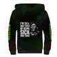 Fannie Lou Hamer Sherpa Hoodie Im Sick and Tired Quote Design Bold Portrait and Civil Rights Movement Tribute - African Pride