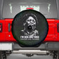 Fannie Lou Hamer Spare Tire Cover Im Sick and Tired Quote Design Bold Portrait and Civil Rights Movement Tribute - African Pride