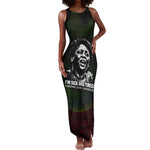 Fannie Lou Hamer Tank Maxi Dress Im Sick and Tired Quote Design Bold Portrait and Civil Rights Movement Tribute - African Pride