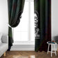 Fannie Lou Hamer Window Curtain Im Sick and Tired Quote Design Bold Portrait and Civil Rights Movement Tribute - African Pride