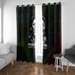 Fannie Lou Hamer Window Curtain Im Sick and Tired Quote Design Bold Portrait and Civil Rights Movement Tribute - African Pride