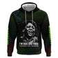Fannie Lou Hamer Zip Hoodie Im Sick and Tired Quote Design Bold Portrait and Civil Rights Movement Tribute - African Pride