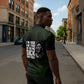 Fannie Lou Hamer Zipper Polo Shirt Im Sick and Tired Quote Design Bold Portrait and Civil Rights Movement Tribute - African Pride