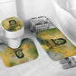 Fannie Lou Hamer Bathroom Set Unbossable Quote Design Protest Silhouettes and Voting Rights Tribute - African Pride