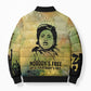 Fannie Lou Hamer Bomber Puffer Jacket Unbossable Quote Design Protest Silhouettes and Voting Rights Tribute - African Pride