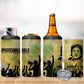 Fannie Lou Hamer 4 in 1 Can Cooler Tumbler Unbossable Quote Design Protest Silhouettes and Voting Rights Tribute - African Pride