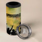 Fannie Lou Hamer 4 in 1 Can Cooler Tumbler Unbossable Quote Design Protest Silhouettes and Voting Rights Tribute - African Pride