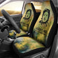 Fannie Lou Hamer Car Seat Cover Unbossable Quote Design Protest Silhouettes and Voting Rights Tribute - African Pride