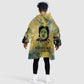 Fannie Lou Hamer Kid Wearable Blanket Hoodie Unbossable Quote Design Protest Silhouettes and Voting Rights Tribute - African Pride