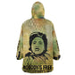 Fannie Lou Hamer Kid Wearable Blanket Hoodie Unbossable Quote Design Protest Silhouettes and Voting Rights Tribute - African Pride